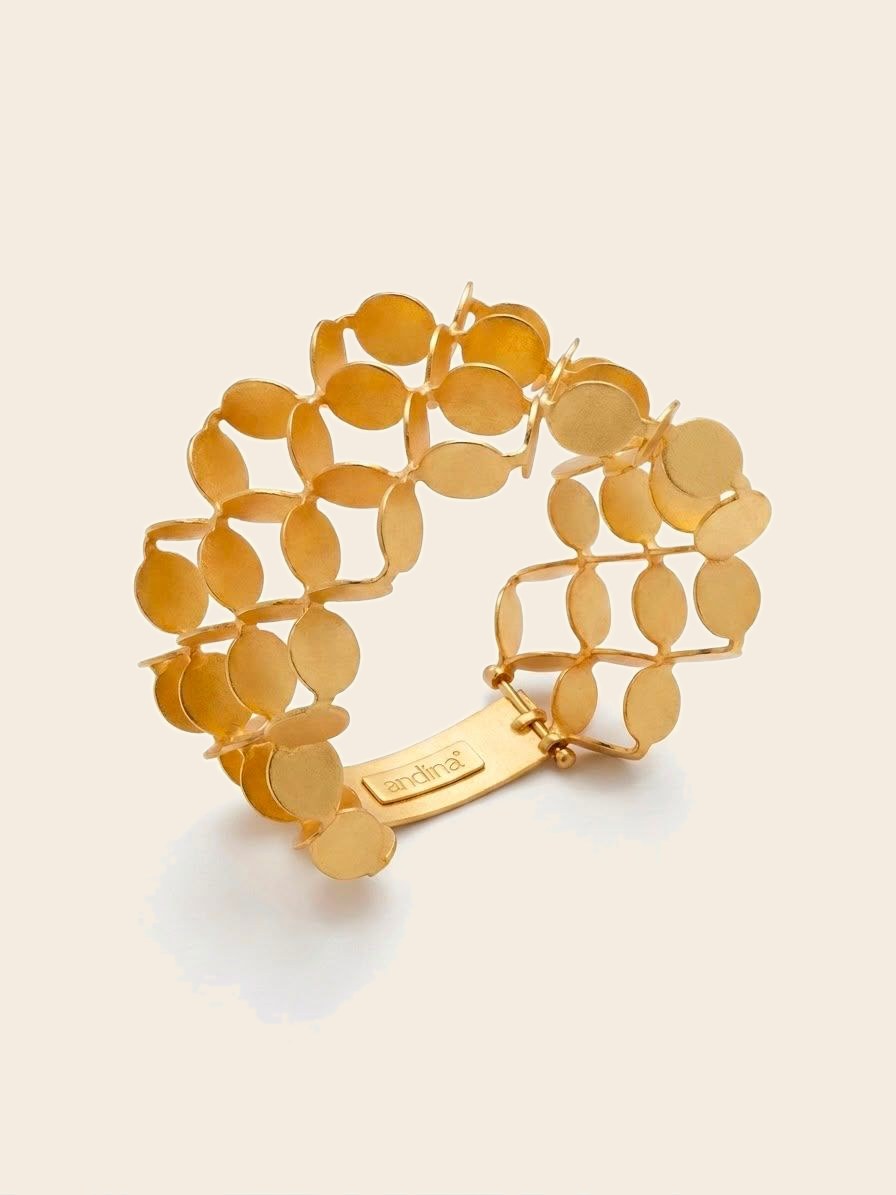 Golden Circles Bangle